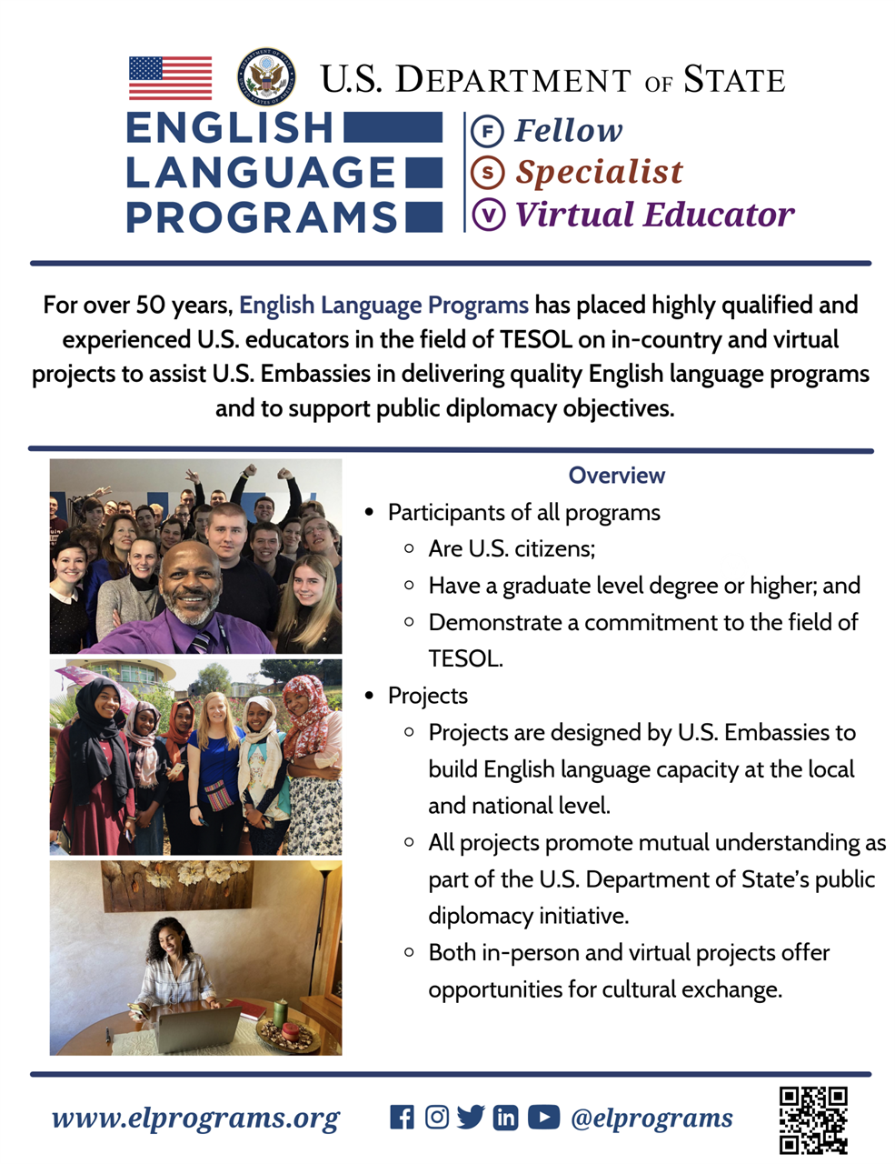 US Department of State English Language Programs